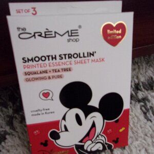 The Crème Shop | Mickey’s Smooth Strollin’ Printed Essence Sheet Mask (3 Pack)